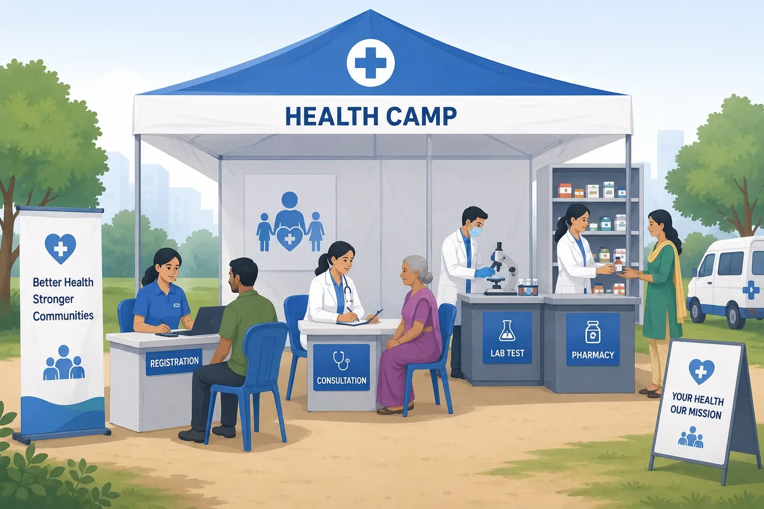 Health Camp Management System
